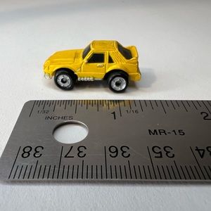 MICRO MACHINES FORD 80s Yellow Mustang